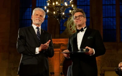 Jakub Hrůša Awarded the Medal of Merit by the President of the Czech Republic